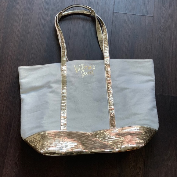Victoria's Secret Handbags - *SOLD* Victoria’s Secret sequin tote